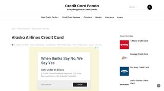 Alaska Airlines Credit Card Review 2019 [Benefits and Login] | Read ...