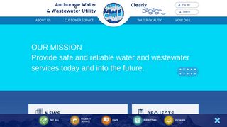 Anchorage Water and Wastewater Utility | Home