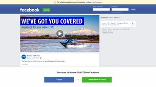 Alaska USA FCU - Visit alaskausa.org/insurance for great... - Facebook