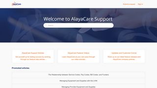 AlayaCare Support