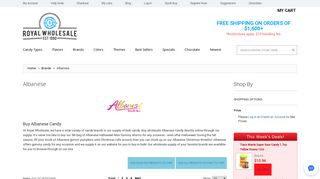 Albanese - Royal Wholesale Candy