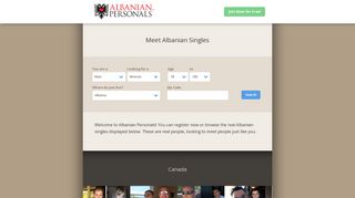 Albanian Dating - Albanian Singles | AlbanianPersonals.com