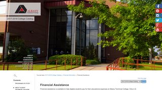 Albany Technical College - Financial Assistance