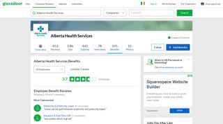 Alberta Health Services Employee Benefits and Perks | Glassdoor.ie