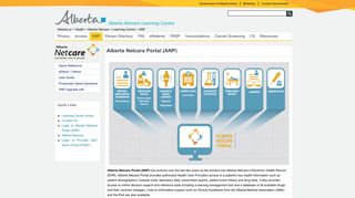 Alberta Netcare Portal (ANP), Netcare Learning Centre