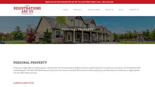 Lien Searches Edmonton | Personal Property | Registrations Are Us