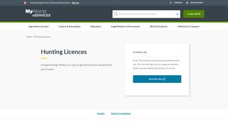 Hunting licences - MyAlberta eServices - Government of Alberta
