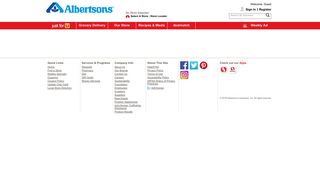 Albertsons - Pharmacy Online Refill