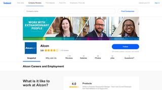 Alcon Careers and Employment | Indeed.co.uk