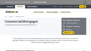 Commercial Mortgages - Aldermore Bank