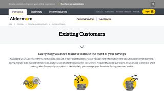 Existing Customers - Aldermore