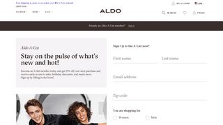 Aldo A-List | Aldoshoes.com US