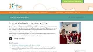 Learning & Development – GIRFEC Aberdeenshire