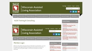 ALEA Training & Consulting - Wisconsin Assisted Living Association