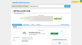 metro.alere.com at Website Informer. METRO. Visit METRO Alere.