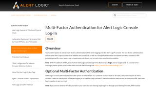 Multi-Factor Authentication for Alert Logic Console Log-In – Alert Logic ...