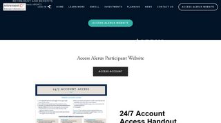 Access Alerus Website — Dauphin County, PA Deferred ...
