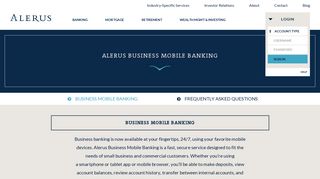Alerus Business Mobile Banking | Mobile App for Business Banking ...