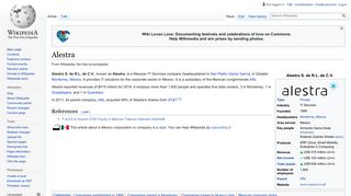 Alestra - Wikipedia