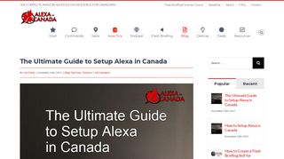 The Ultimate Guide to Setup Alexa in Canada | Alexa in Canada