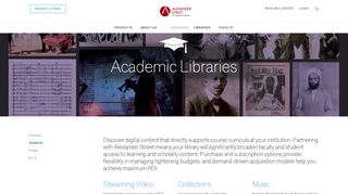 Academic | Alexander Street