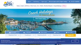 Coach Holidays | UK and Europe | Alfa Travel Coach Holidays