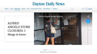Alfred Angelo bridal store closings: 5 things to know - Dayton Daily News
