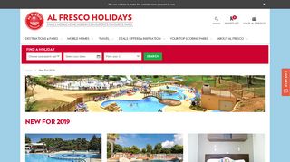New For 2019 | Al Fresco Holidays