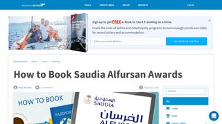 How to Book Saudia Alfursan Awards - RewardExpert.com