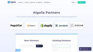 Algolia Partner Program | Home