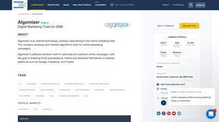 Algomizer - Start-Up Nation Finder
