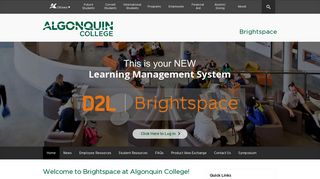 Brightspace - Algonquin College