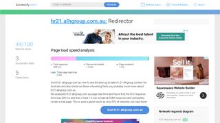 Access hr21.alhgroup.com.au. Redirector