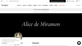 Alice de Miramon | Buy Original Art Online | Artsper