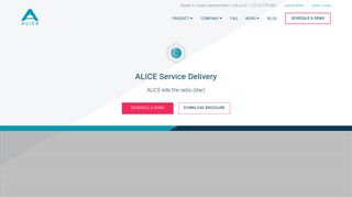 ALICE Service Delivery | Improve Hotel Service and Boost Staff ...