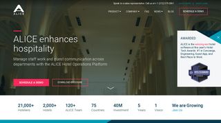 ALICE | Hotel Operations Platform for Staff Communication and Guest ...