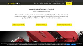 Technical support for drivers and tools | Alientech