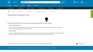 Alienware Support Site | Dell US