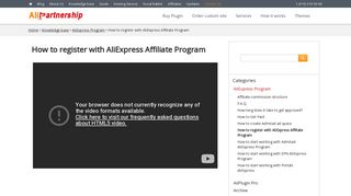 How to register with AliExpress Affiliate Program - AliPartnership.com