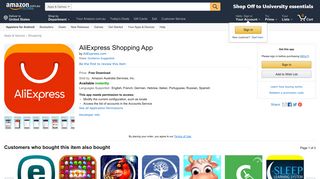 AliExpress Shopping App: Amazon.com.au: Appstore for Android
