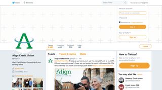 Align Credit Union (@AlignCU) | Twitter