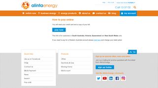 How to Pay Online | Pay Now | Alinta Energy