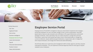 Alio | Employee Service Portal