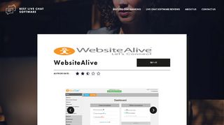 WebsiteAlive live chat review – Best Live Chat Software