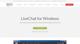 Download LiveChat for Windows