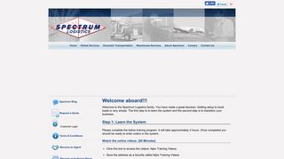 Welcome aboard!!! | Spectrum Logistics