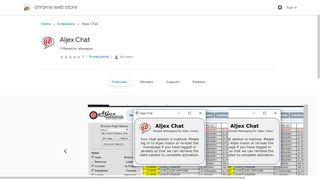 Aljex Chat - Google Chrome