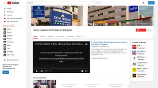 Johns Hopkins All Children's Hospital - YouTube