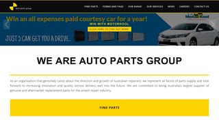 Auto Parts Group – Australian Car Parts Specialist – Real Advantage