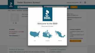 All Inclusive Realty Group | Better Business Bureau® Profile